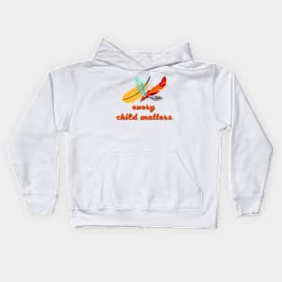 orange shirt day Kids Hoodie